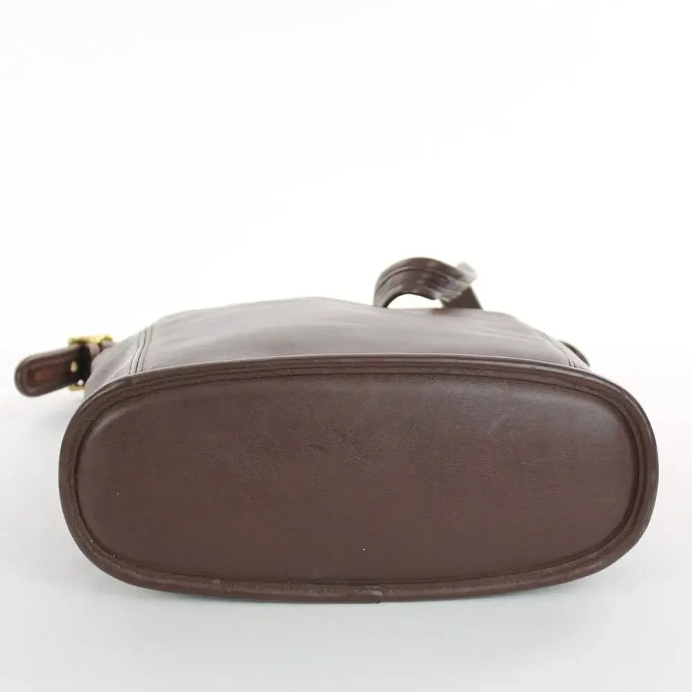 Coach Vintage Brown Leather Duffle Bag